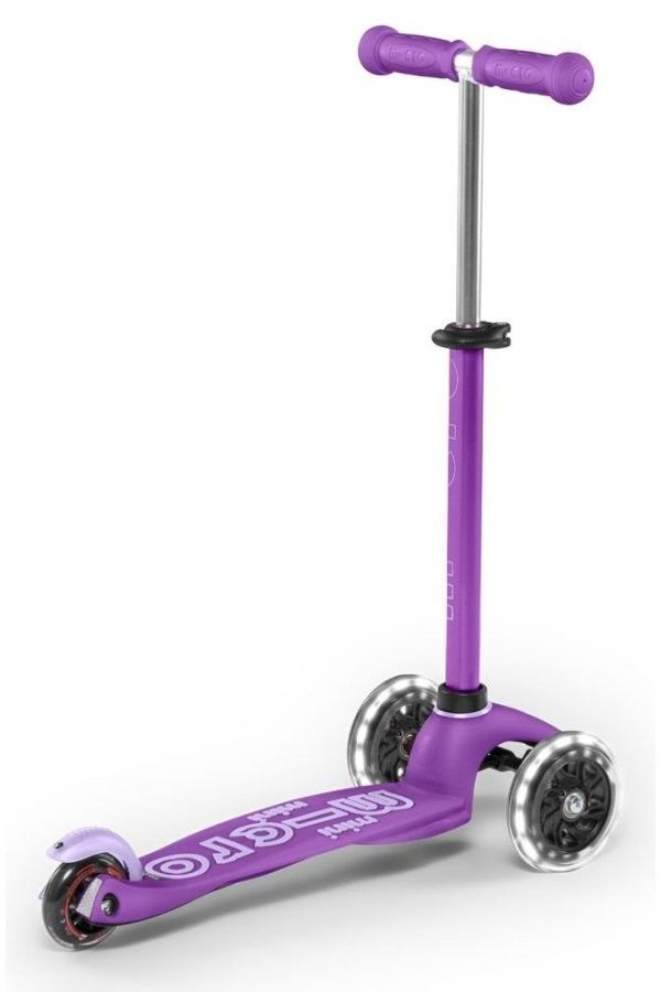 Sexta imagen del Patinete Micro Mini Deluxe Lila LED