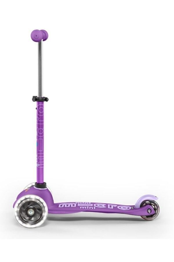 Cuarta imagen del Patinete Micro Mini Deluxe Lila LED
