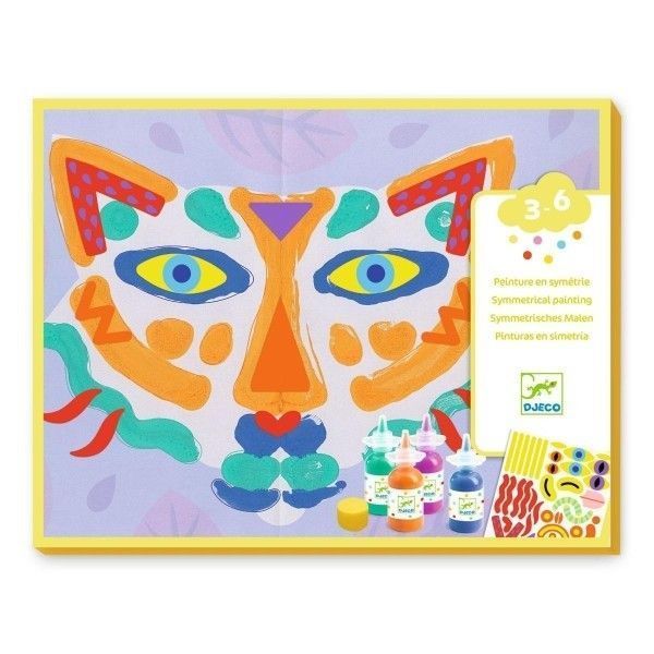 Primera imagen del Taller de manualidades. Pintura en simetría. ¡Un toque y listo! de Djeco
