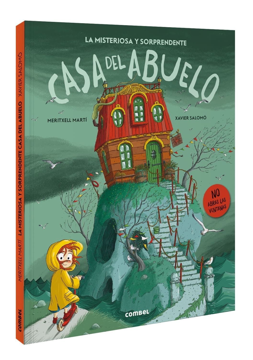 La Misteriosa y Sorprendente casa del Abuelo, un libro de solapas de Meritxell Martí y Xavier Salomó