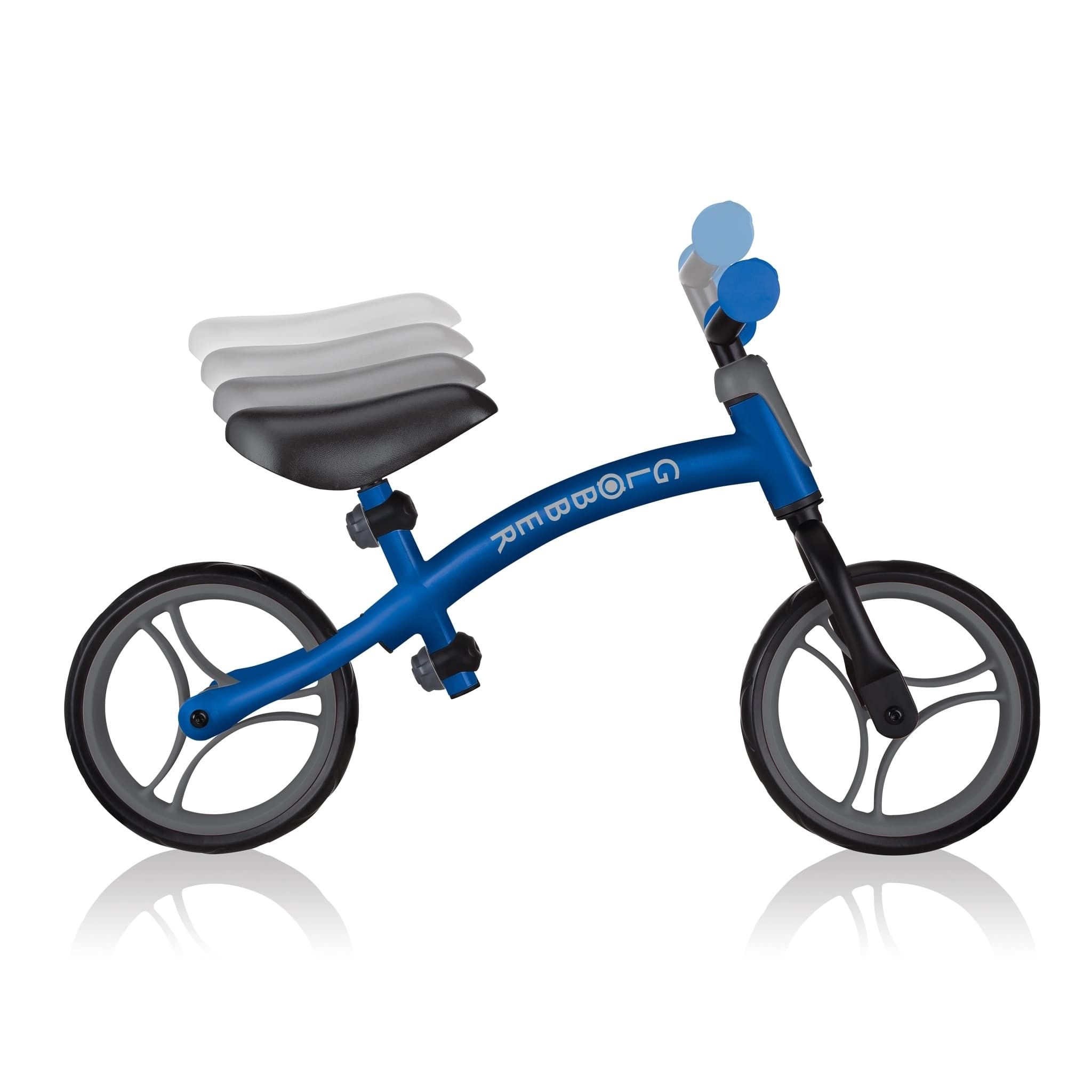 Novena imagen de la Bicicleta de acero Go Bike Reversible Azul de Globber