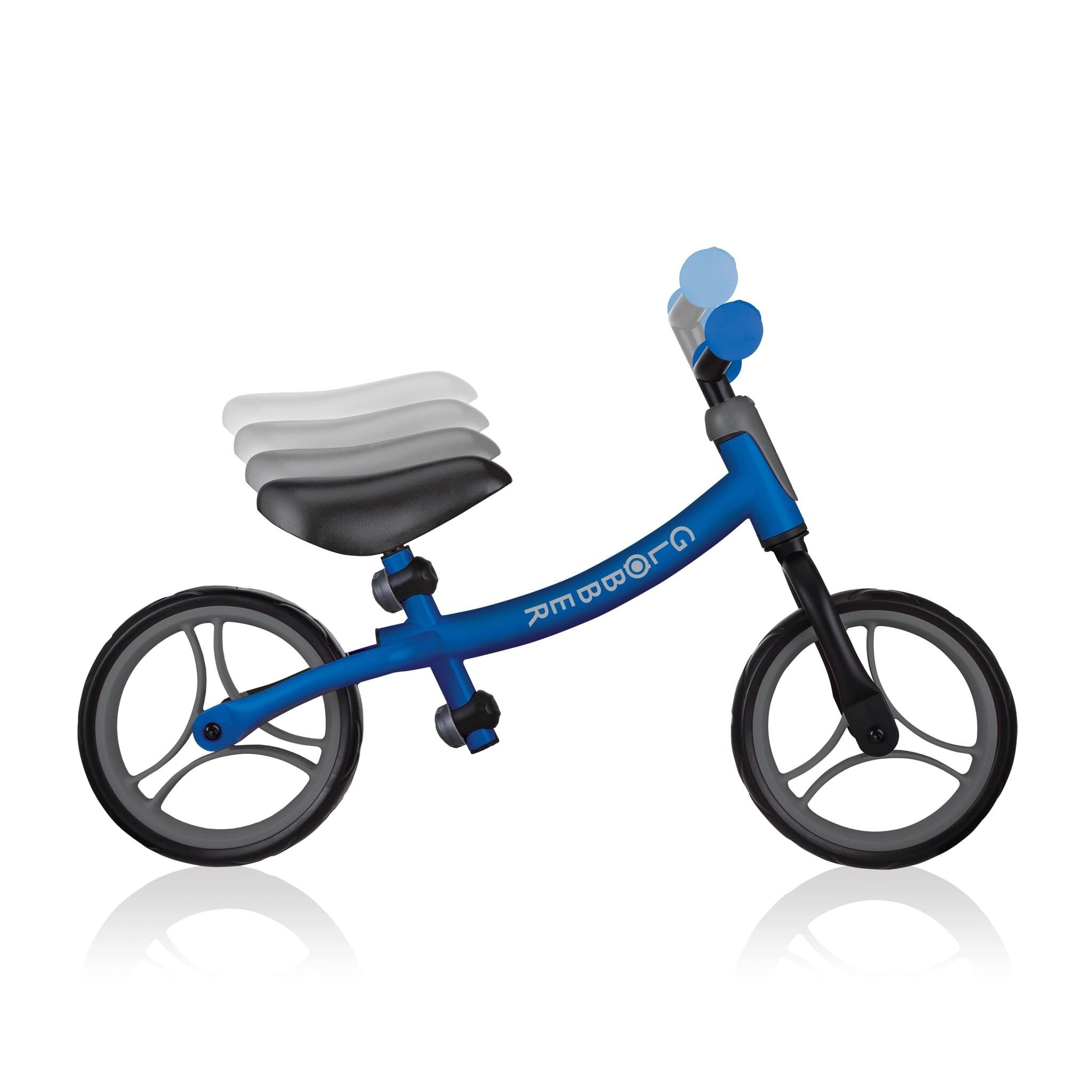 Octava imagen de la Bicicleta de acero Go Bike Reversible Azul de Globber