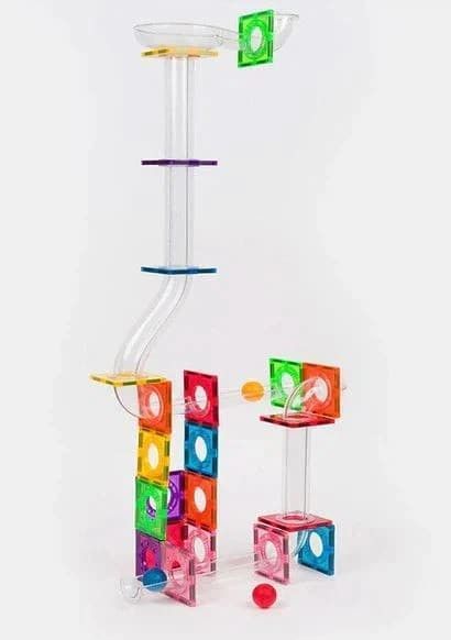 Segunda imagen del BrainToys Imanix Tobogan 50 piezas, Juego de construcción magnética