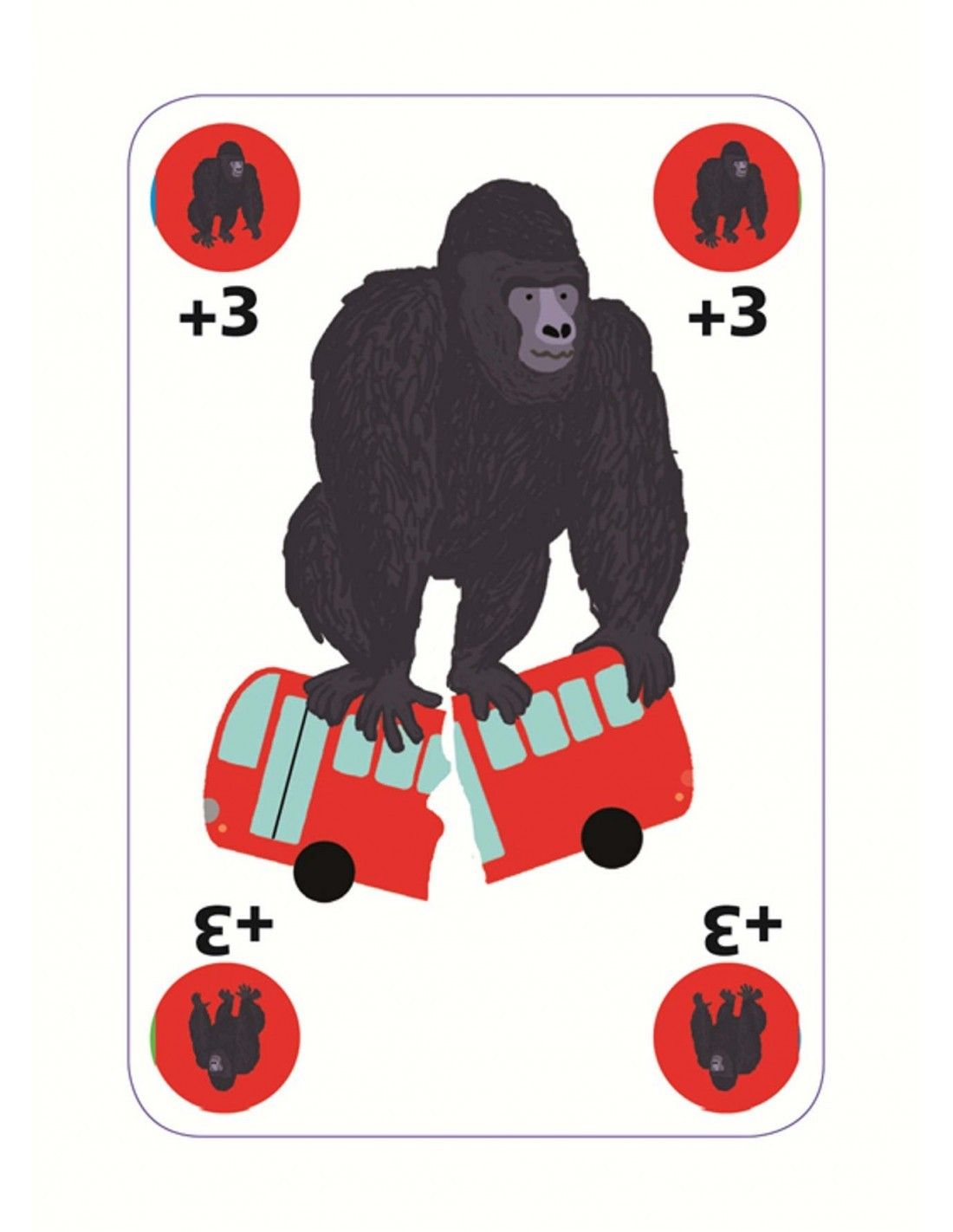 Octava imagen de Gorilla. Juego de Cartas de Djeco
