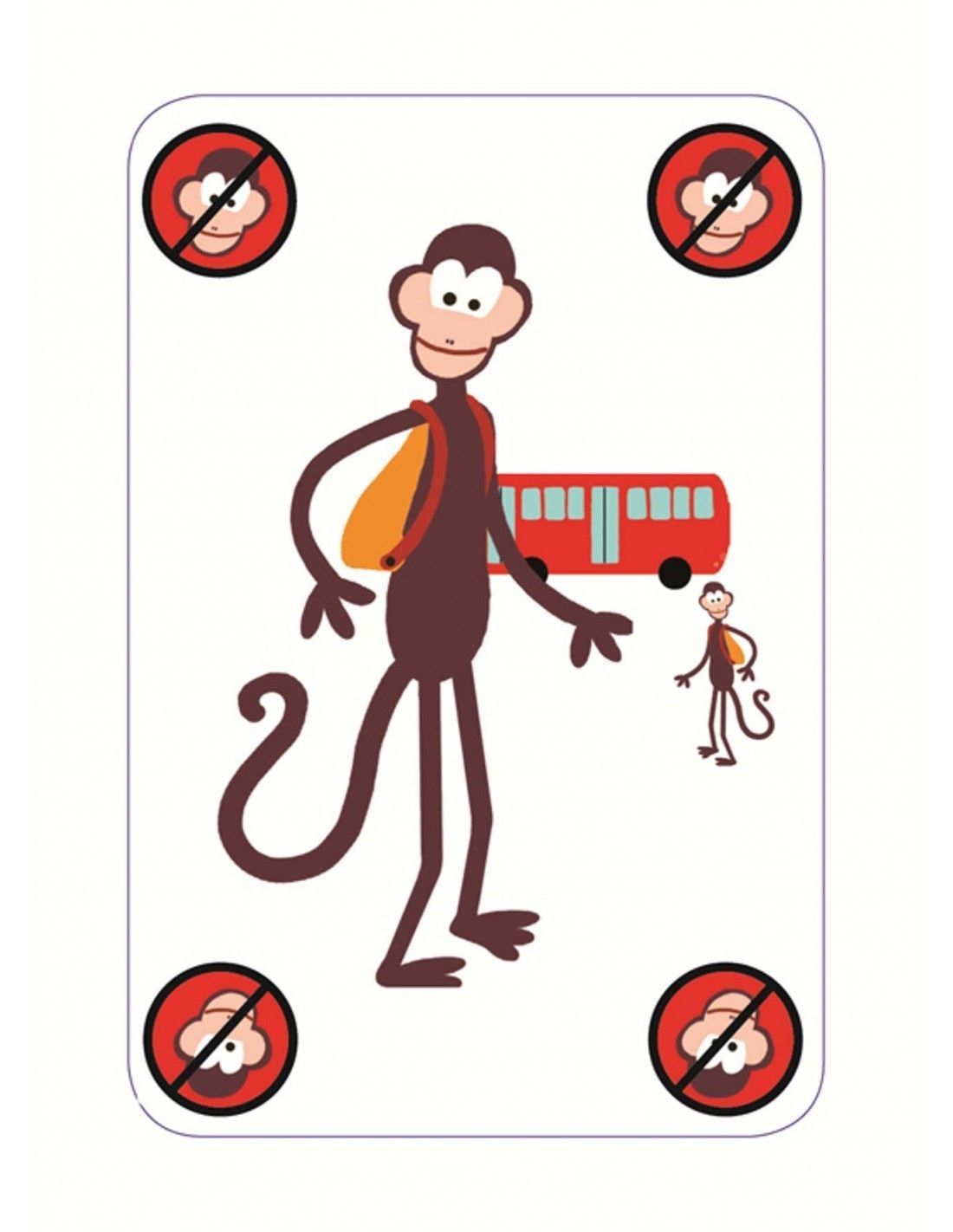 Sexta imagen de Gorilla. Juego de Cartas de Djeco