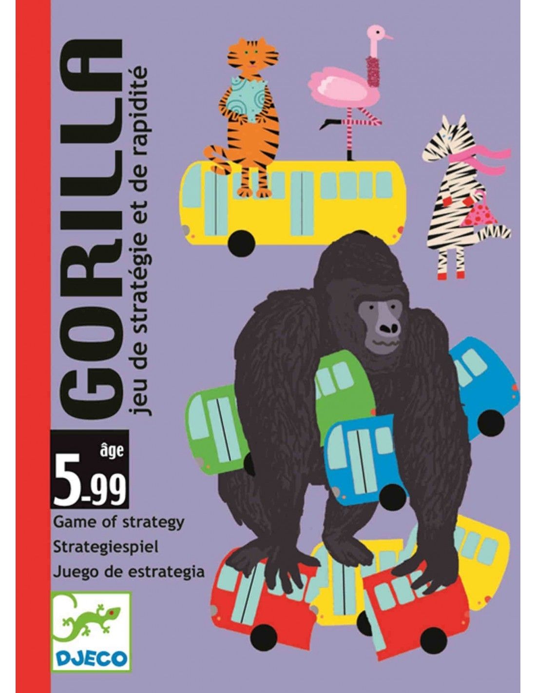 Primera imagen de Gorilla. Juego de Cartas de Djeco