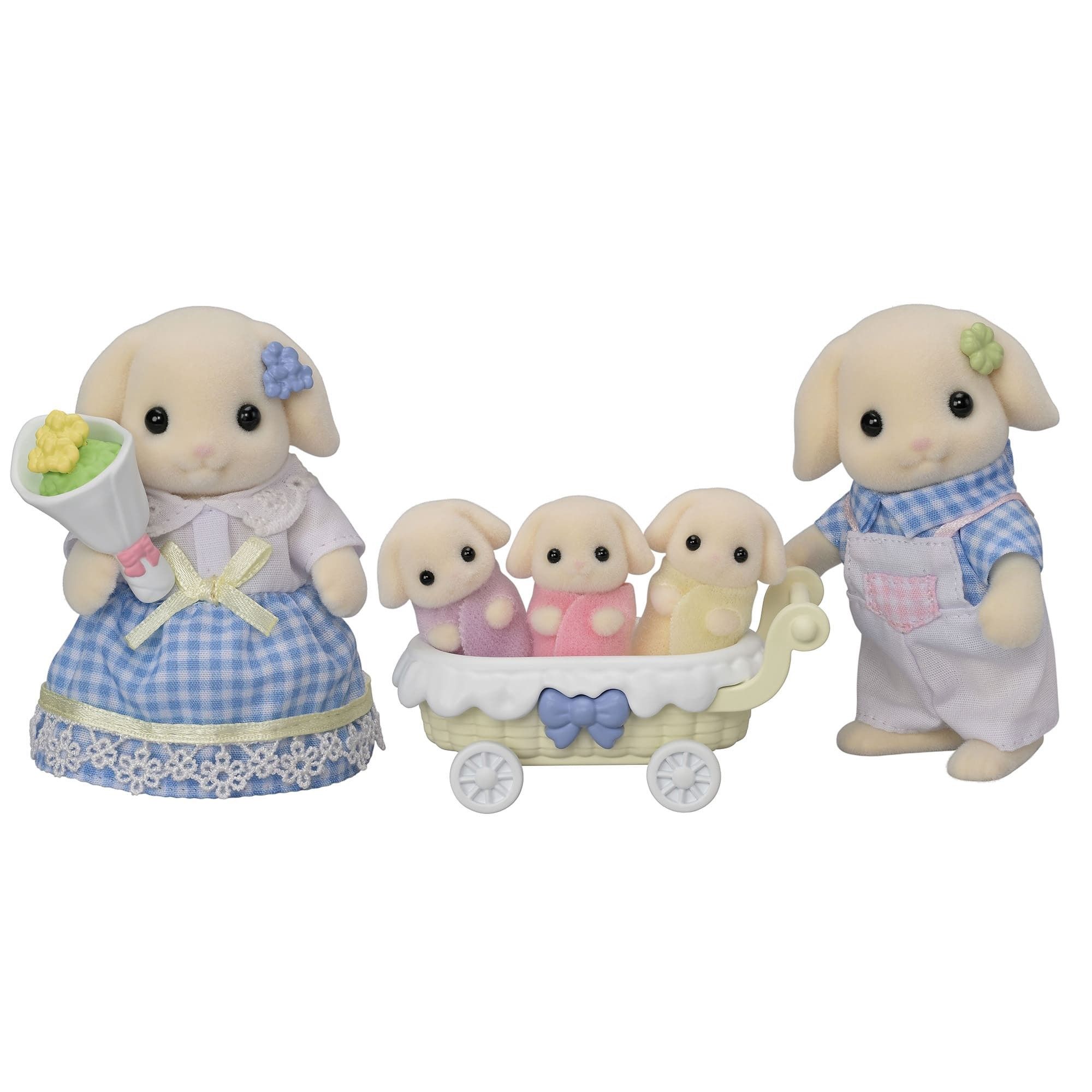 Primera imagen de la Familia Conejo Flora de Sylvanian Families
