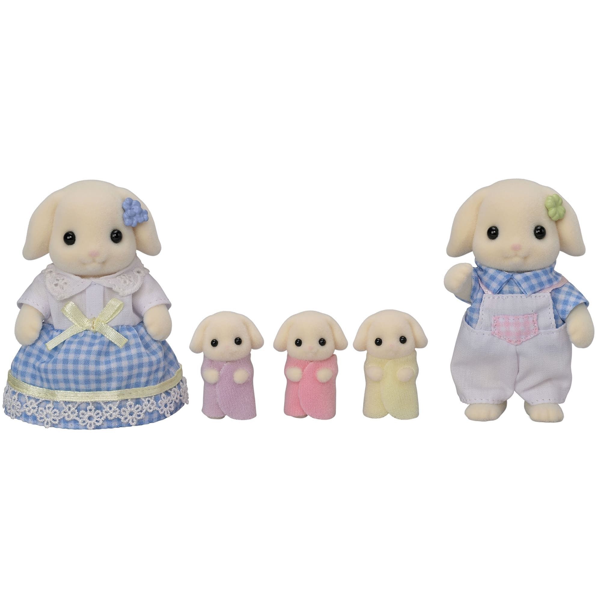 Segunda imagen de la Familia Conejo Flora de Sylvanian Families