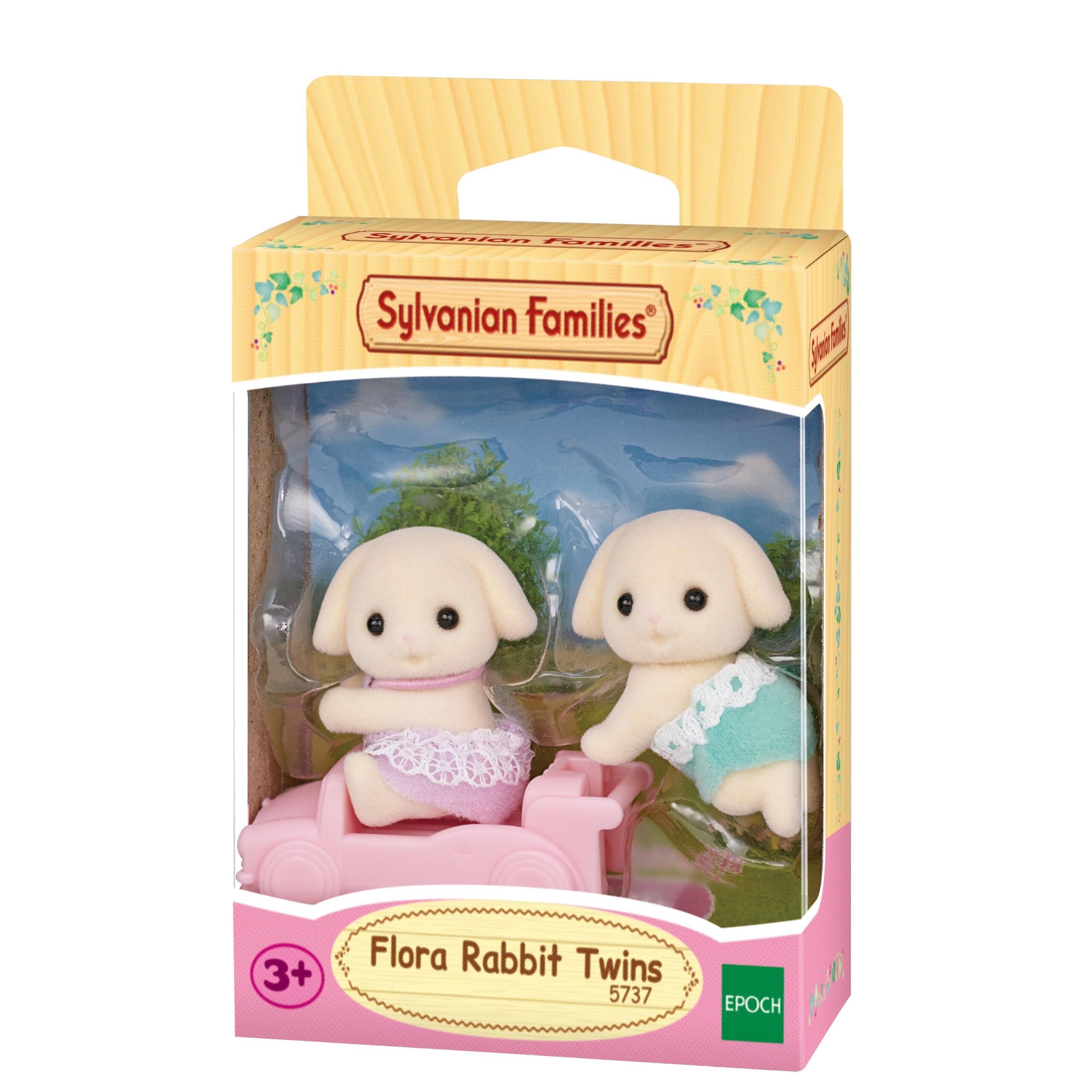 Primera imagen de los Gemelos Conejo Flora de Sylvanian Families