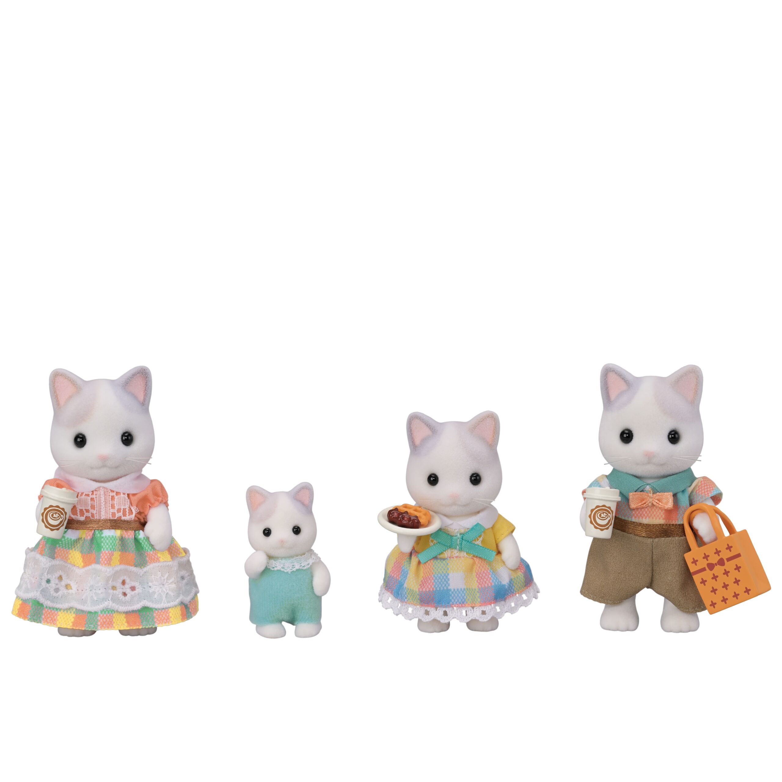 Segunda imagen de la Familia Gato Latte de Sylvanian Families