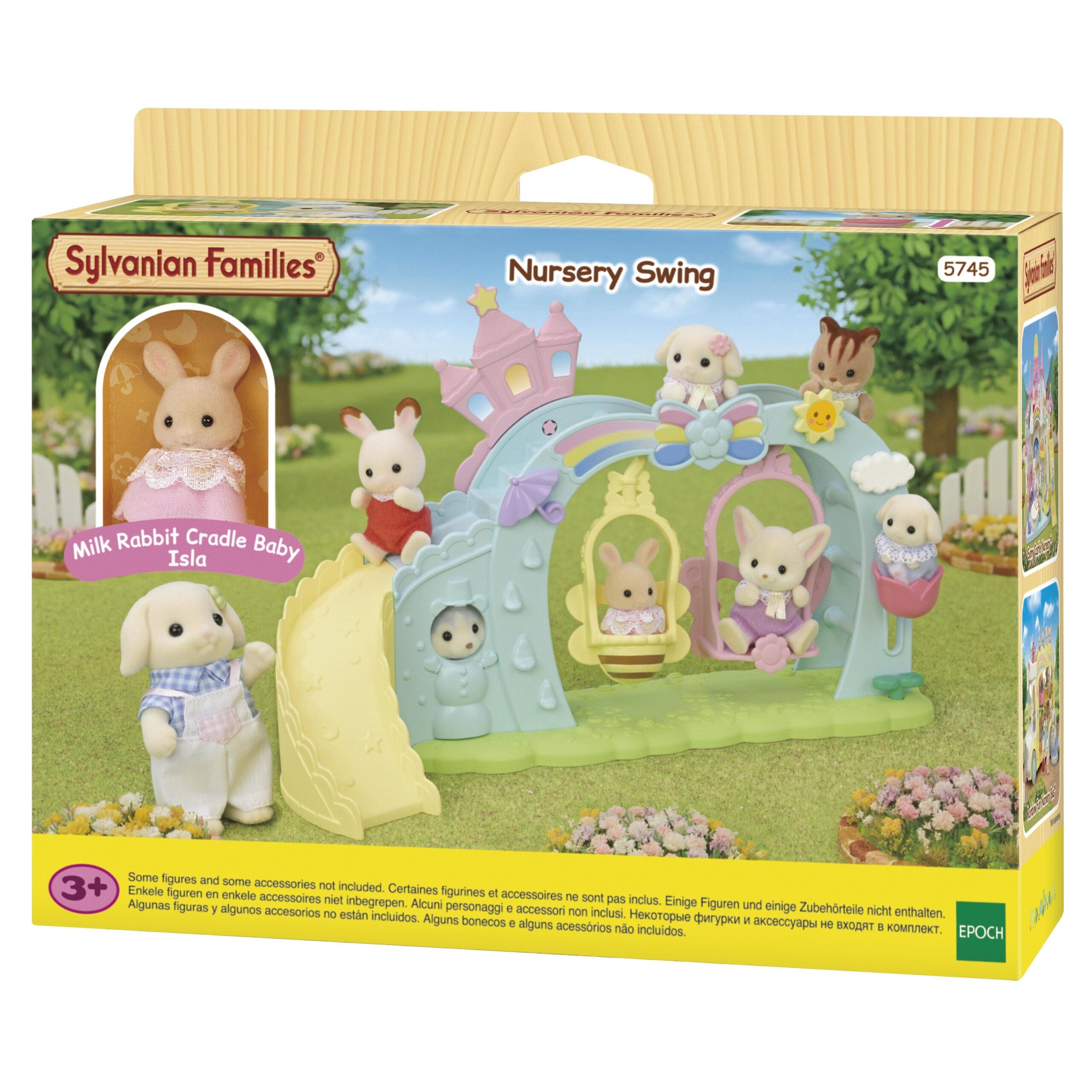 Primera imagen del Columpio de la Guardería de Sylvanian Families