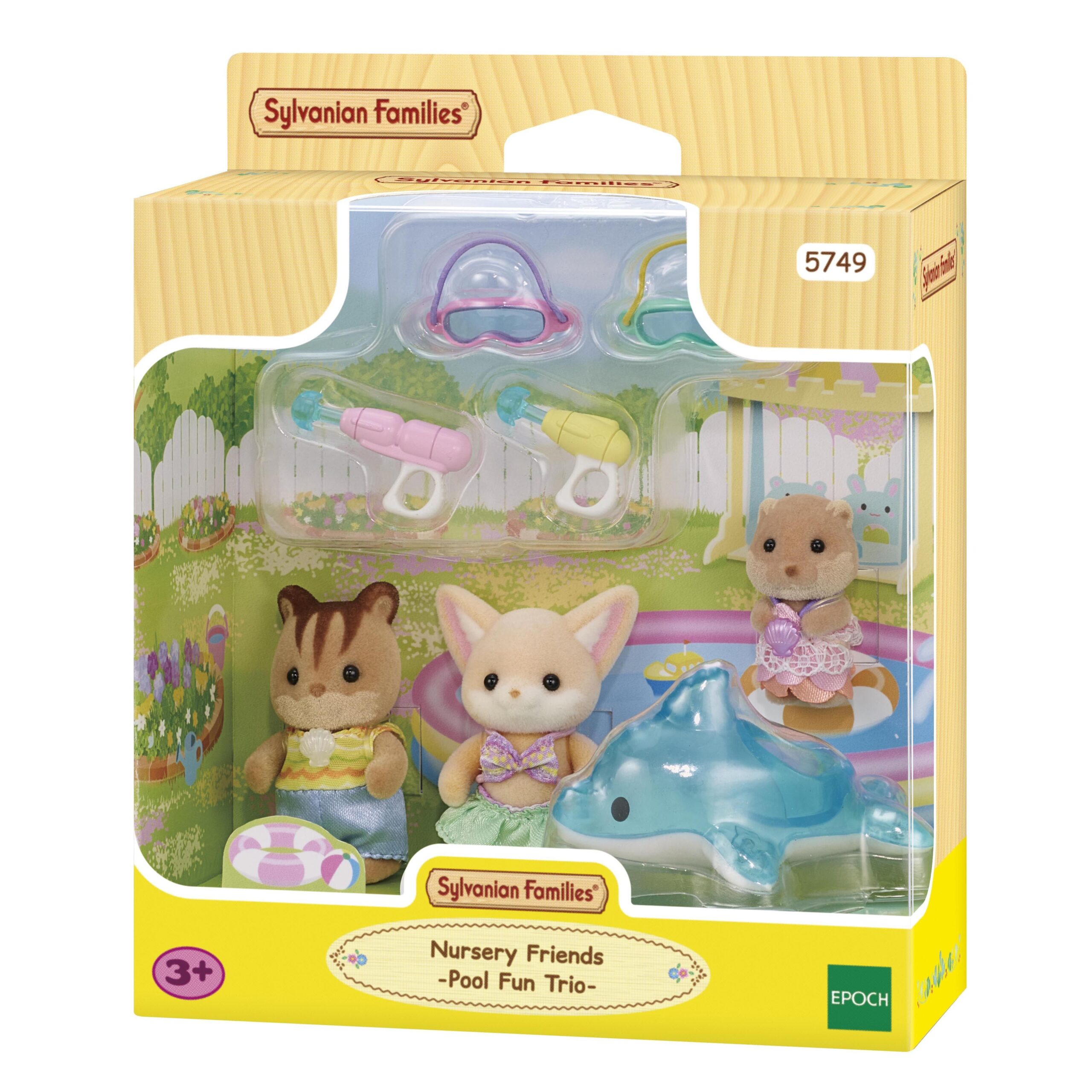 Primera imagen de Amigos de la Guardería. Fiesta en la Piscina de Sylvanian Families