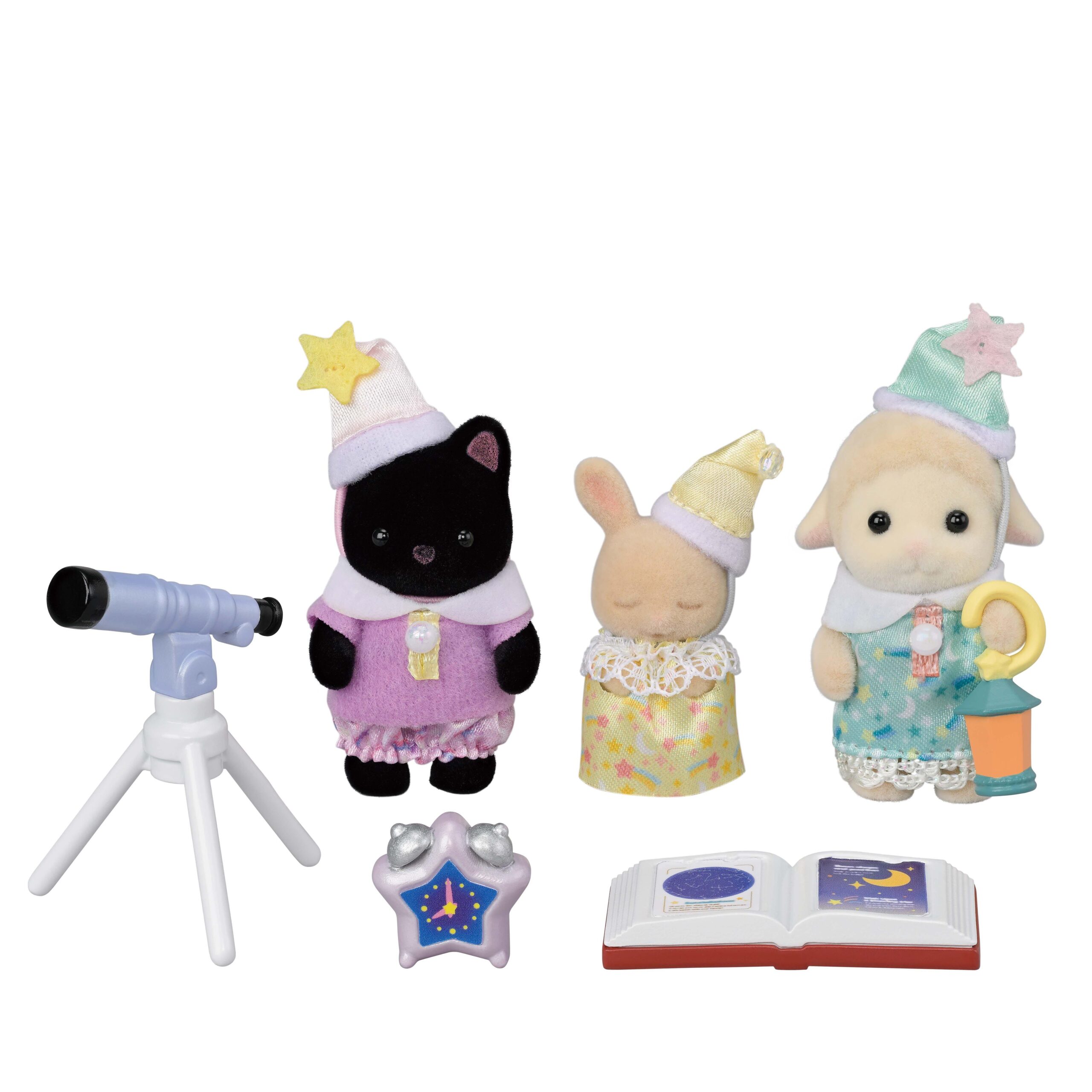 Segunda imagen de los Amigos de la Guardería. Fiesta de Pijamas de Sylvanian Families
