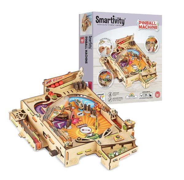 Primera imagen del Pinball Flipper para construir de Smartivity