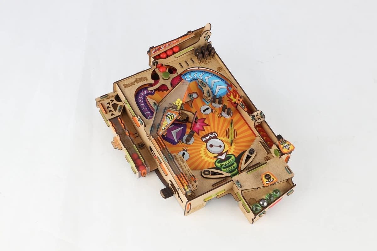 Octava imagen del Pinball Flipper para construir de Smartivity