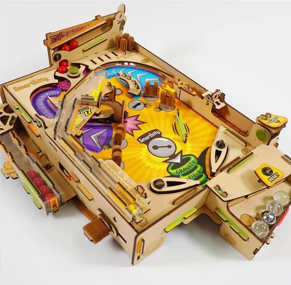 Séptima imagen del Pinball Flipper para construir de Smartivity