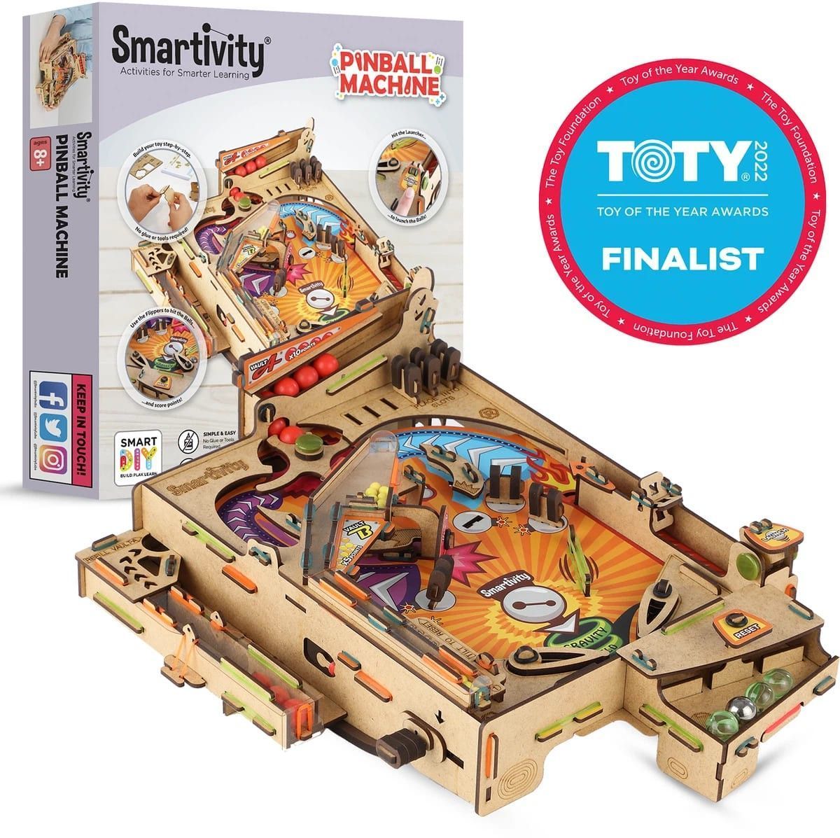 Novena imagen del Pinball Flipper para construir de Smartivity