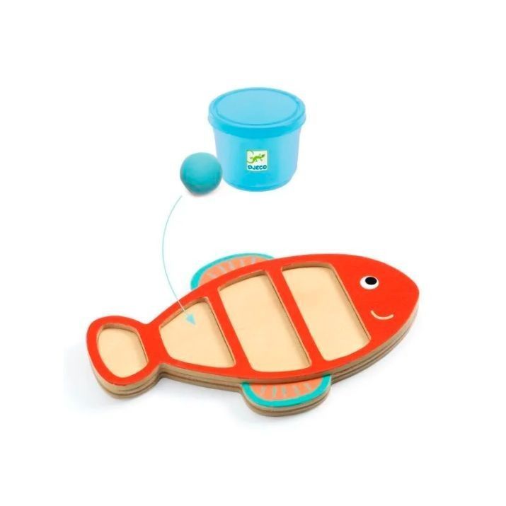 Tercera imagen de la Pasta para moldear Plastiocéano. Plastilina de Djeco