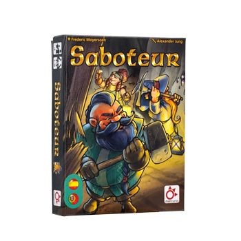 Primera imagen de Saboteur. Juego de cartas de Mercurio