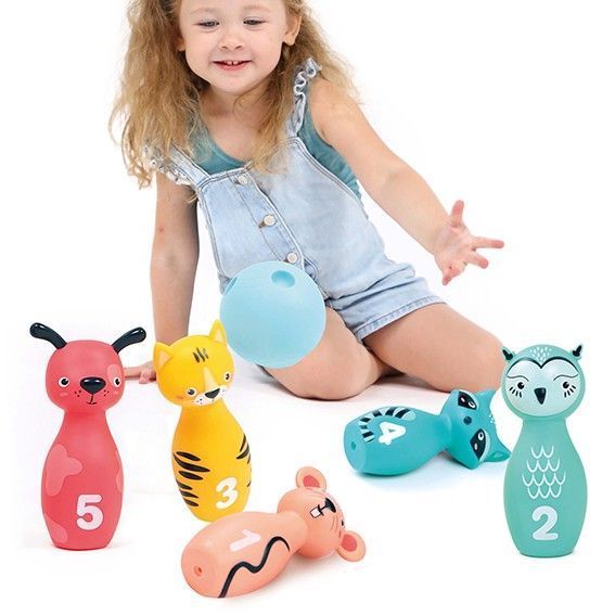 Primera imagen del Juego de Bolos Animales