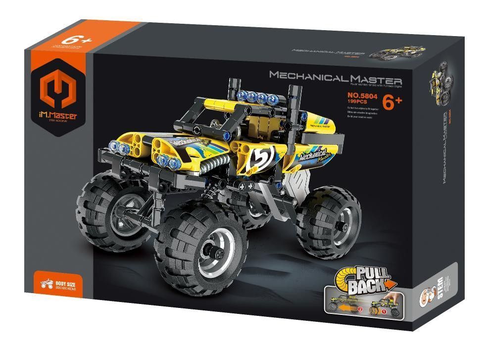 Primera imagen del Todoterreno 4x4 amarillo 199 pzas. - iMMaster