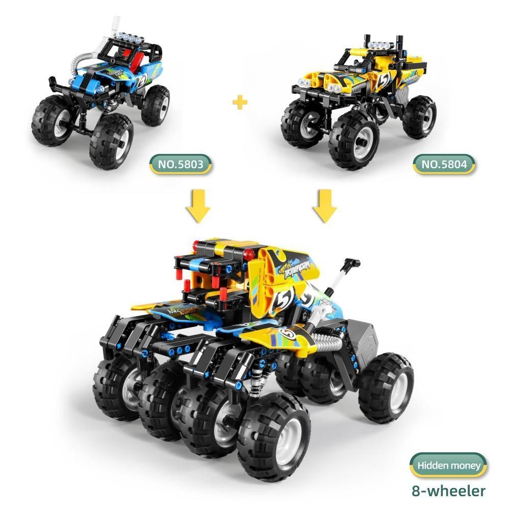 Cuarta imagen del Todoterreno 4x4 amarillo 199 pzas. - iMMaster