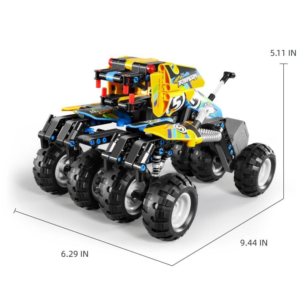 Quinta imagen del Todoterreno 4x4 amarillo 199 pzas. - iMMaster