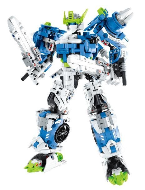 Tercera imagen del Soldado mecánico azul 941 pzas. de iMMaster