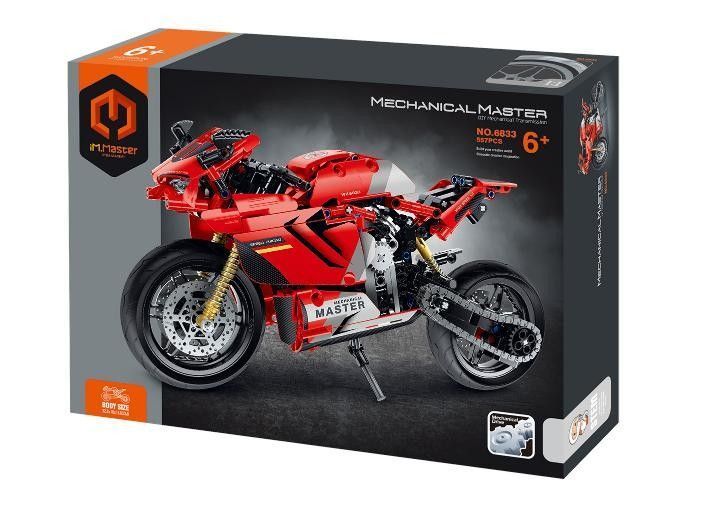 Primera imagen de la Motocicleta roja 557 pzas. de iMMaster