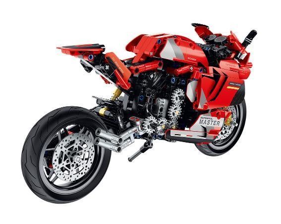 Tercera imagen de la Motocicleta roja 557 pzas. de iMMaster