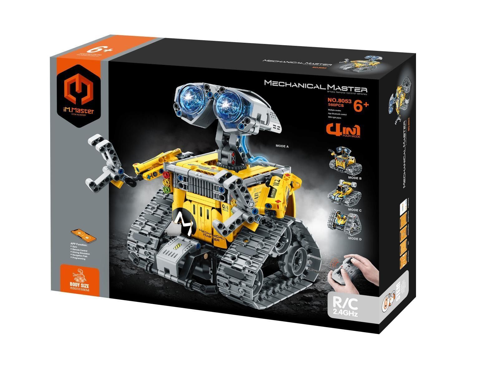 Primera imagen de la Construcción radio control 4 en 1 560 pzas. de iMMaster