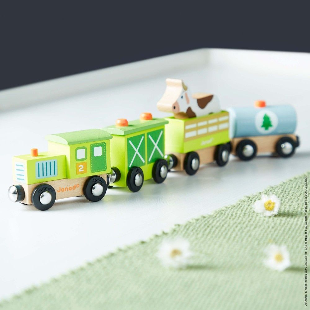 Tercera imagen del Tren de la Granja Story Train Janod