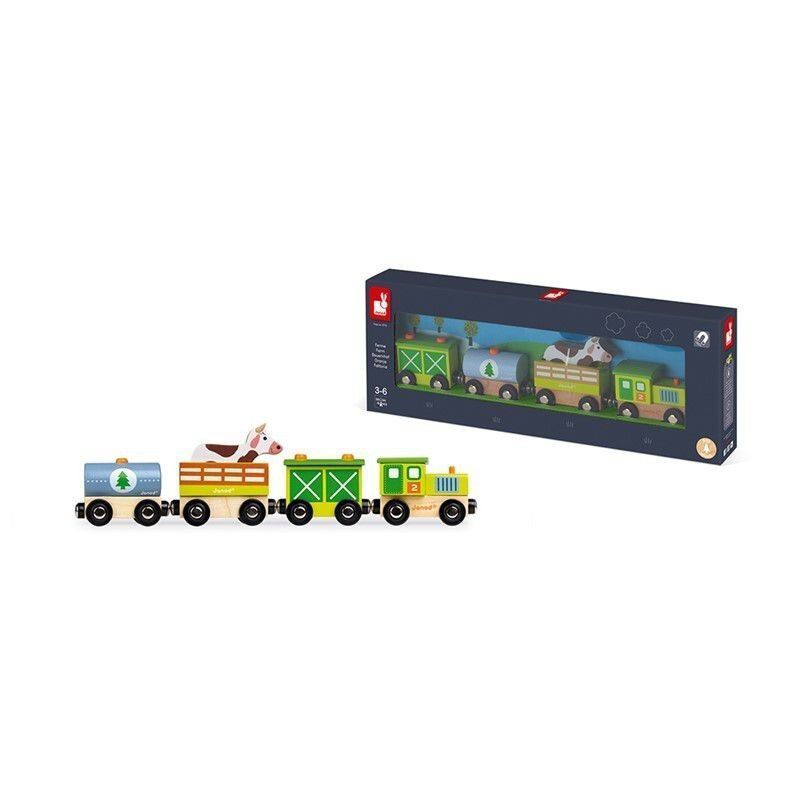 Primera imagen del Tren de la Granja Story Train Janod