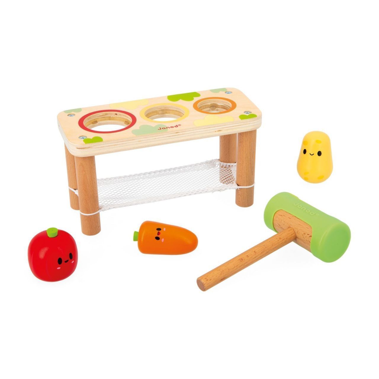 Séptima imagen del Juego de Golpear Verduras de Janod