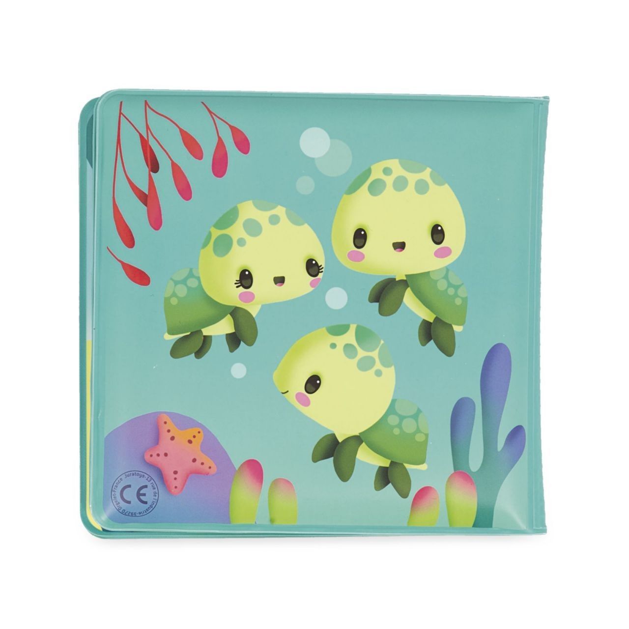 Quinta imagen del Libro para el agua La Vida Mágica de las Tortugas de Janod