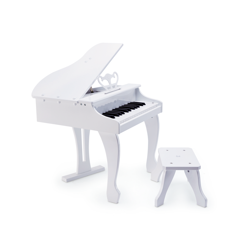 Primera imagen del Piano de Cola de Lujo Blanco de Hape