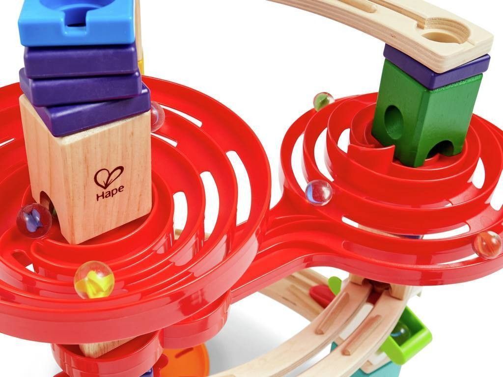 Sexta imagen del circuito de canicas Súper Espirales de Quadrilla
