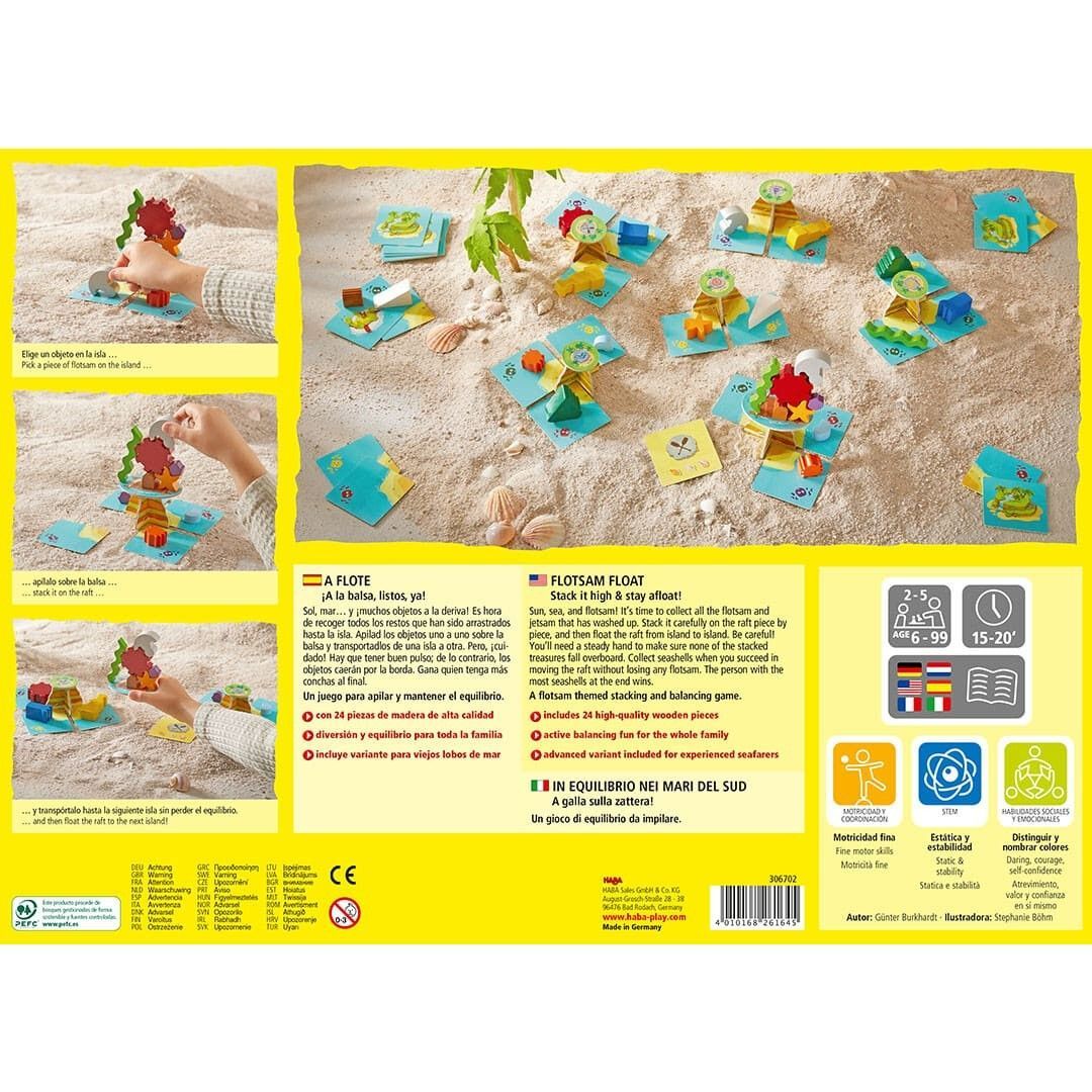 Séptima imagen de A Flote juego de mesa de Haba