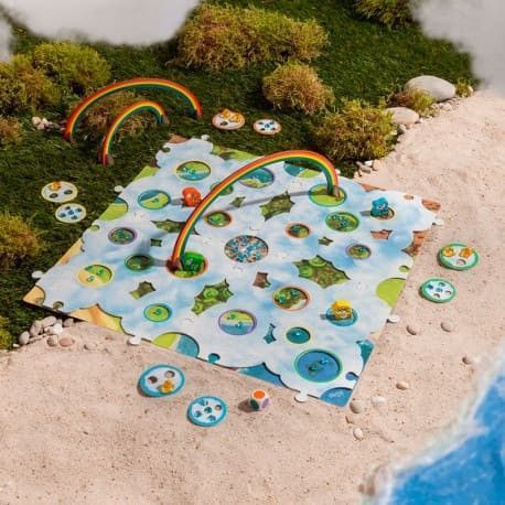 Quinta imagen de Bandas Arco Iris un juego de mesa de Haba