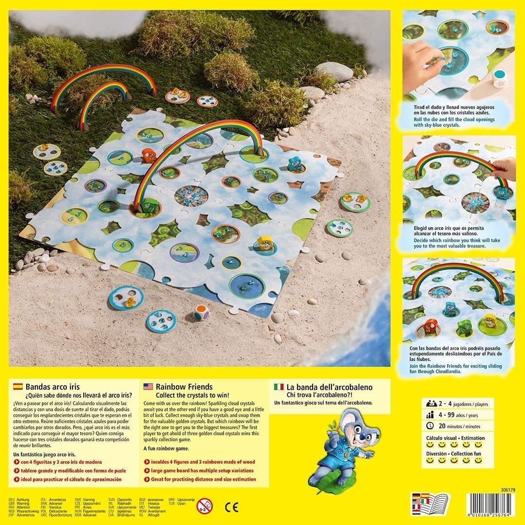 Sexta imagen de Bandas Arco Iris un juego de mesa de Haba