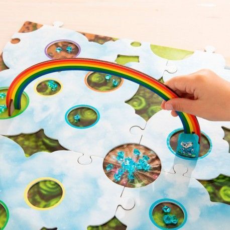 Tercera imagen de Bandas Arco Iris un juego de mesa de Haba