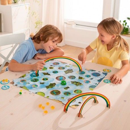Segunda imagen de Bandas Arco Iris un juego de mesa de Haba