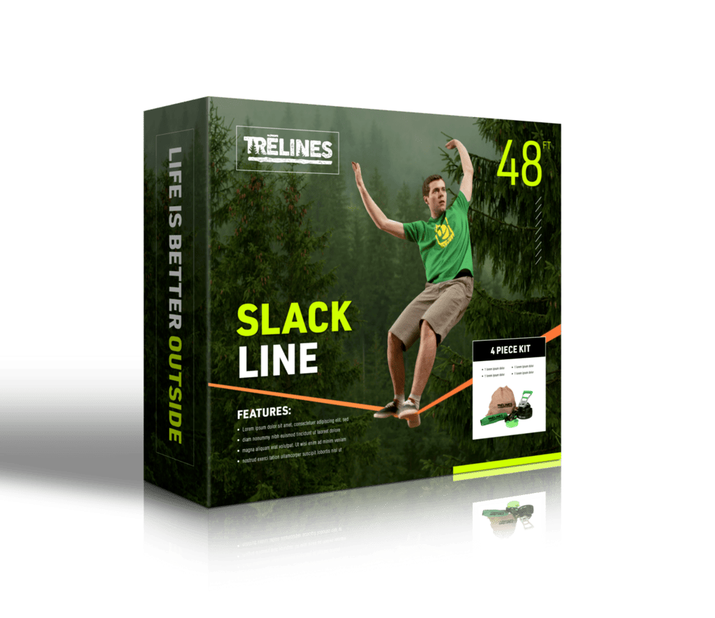 Cuarta imagen de la Cinta Slackline Clásica de 50 metros de Trelines