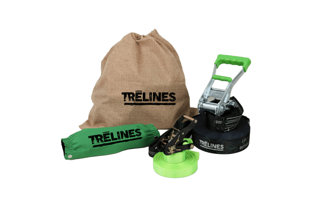 Tercera imagen de la Cinta Slackline Clásica de 50 metros de Trelines