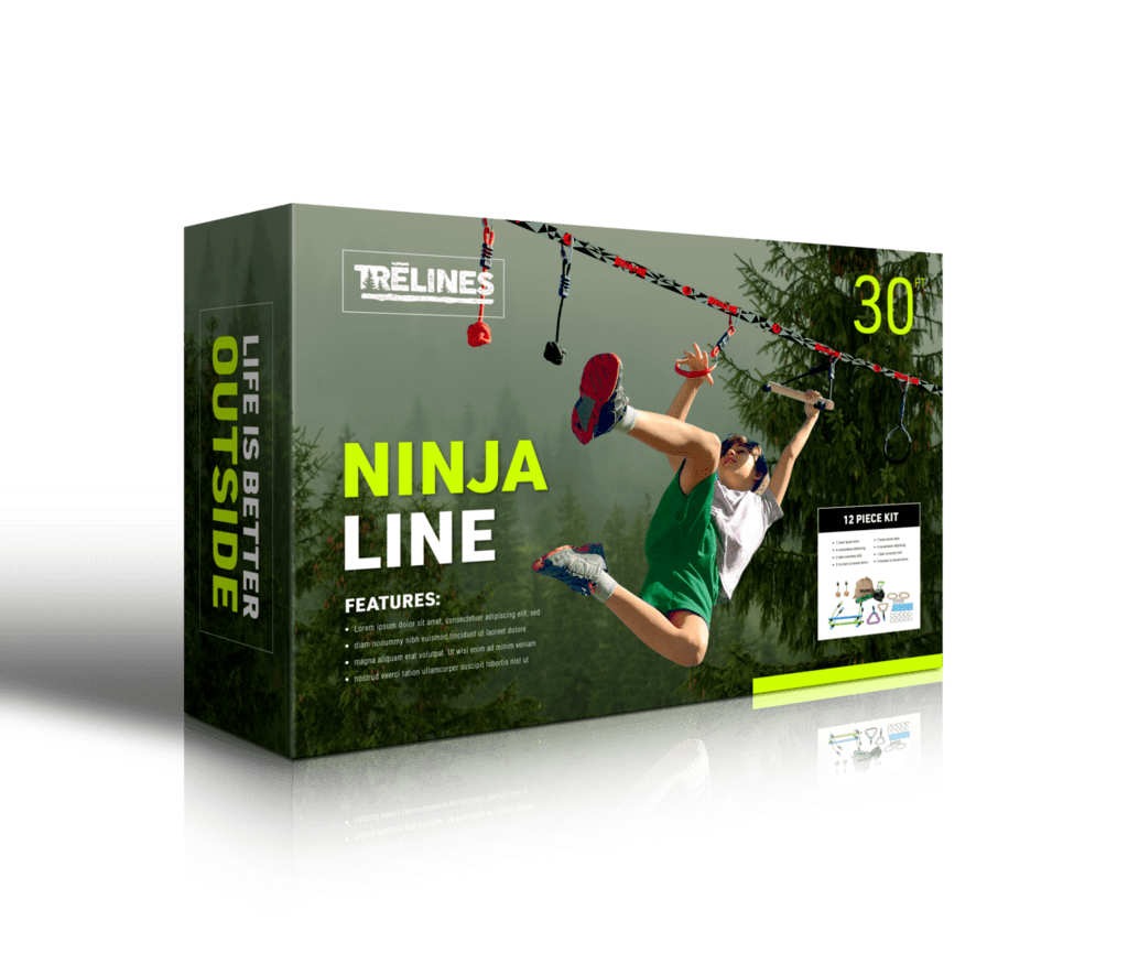 Cuarta imagen de la Cuerda de Aventura Ninja de 11 metros de Trelines