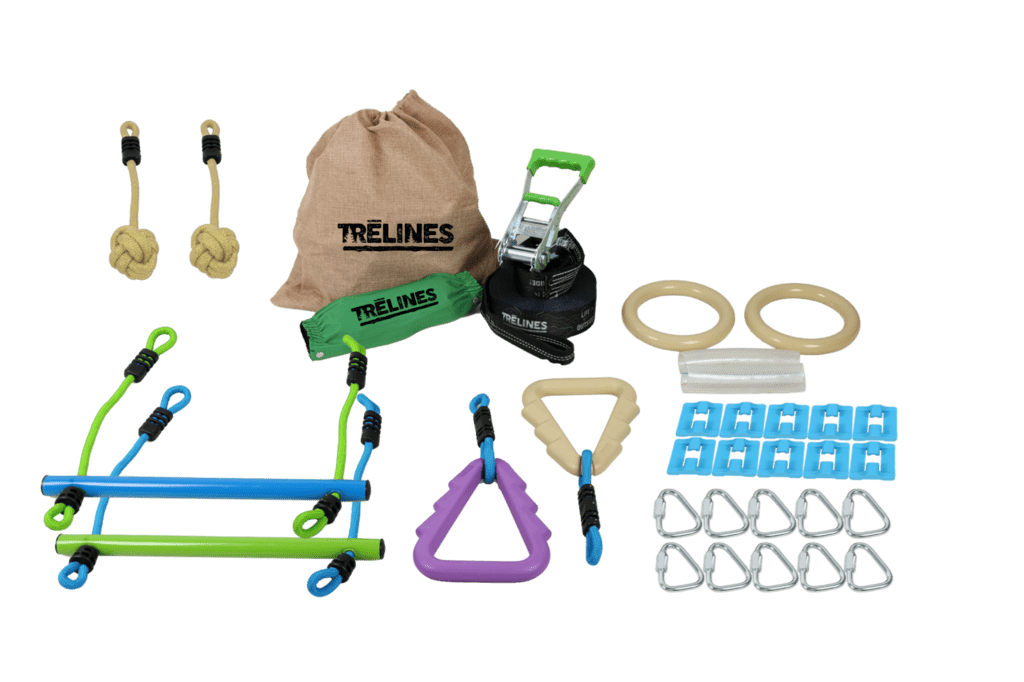 Tercera imagen de la Cuerda de Aventura Ninja de 11 metros de Trelines