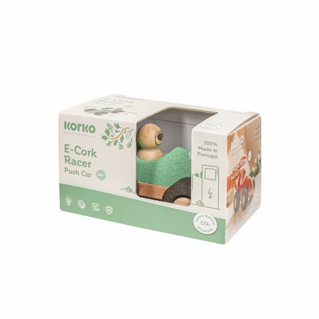 Cuarta imagen del Coche de Arrastre E-Cork Racer Verde de Korko
