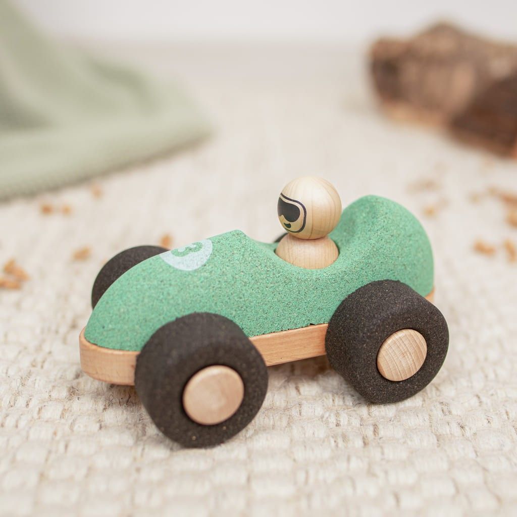 Segunda imagen del Coche de Arrastre E-Cork Racer Verde de Korko