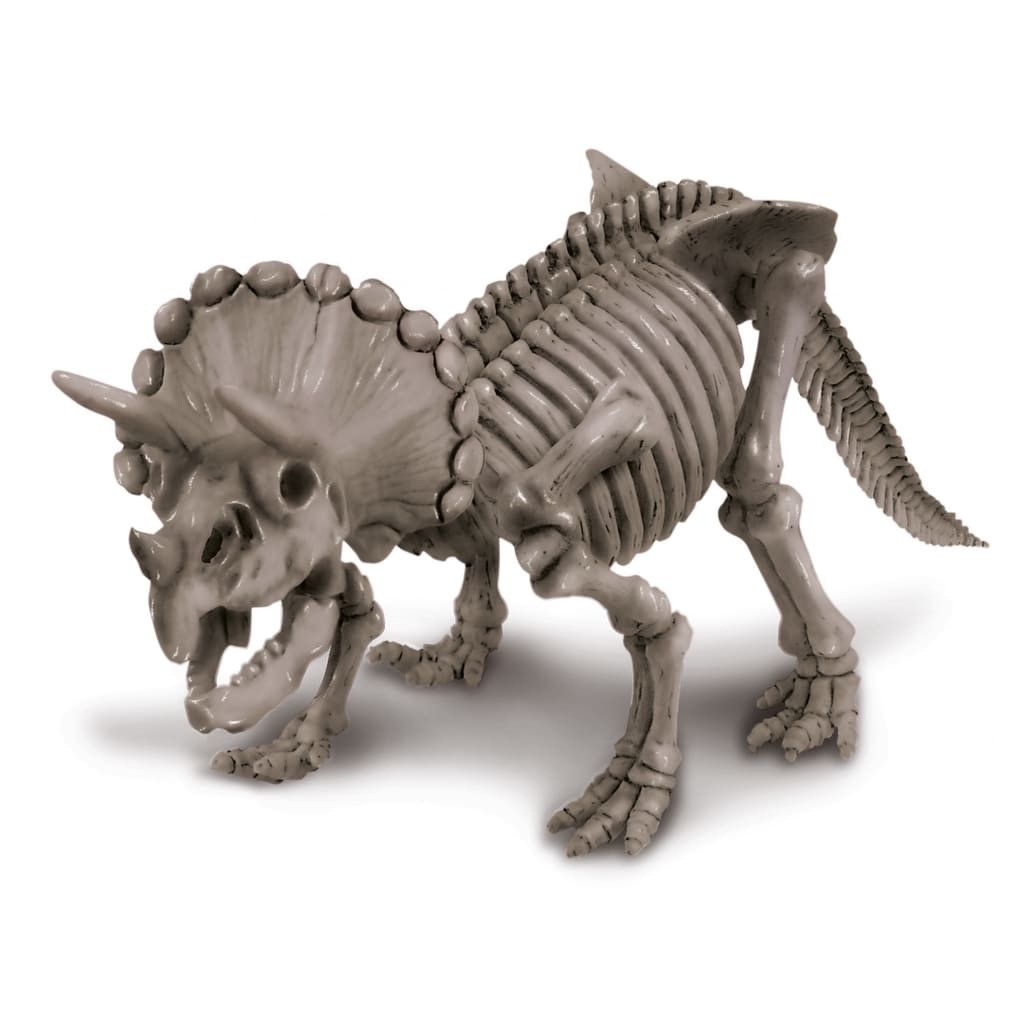 Segunda imagen de Kidzlabs set de Paleontología esqueleto Triceratops