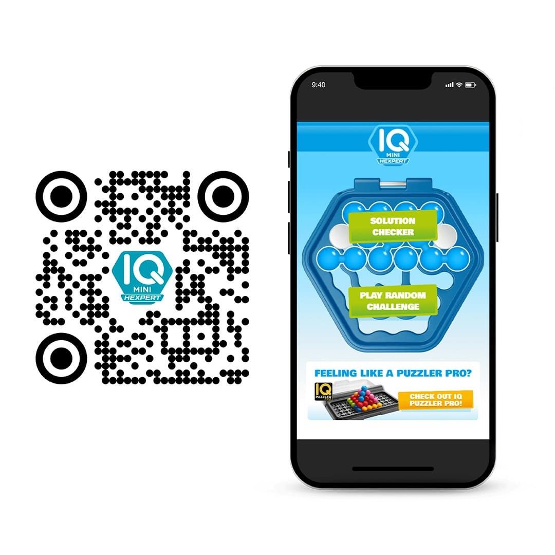 Octava imagen de IQ Mini Hexpert. Juego de lógica de Smart Games